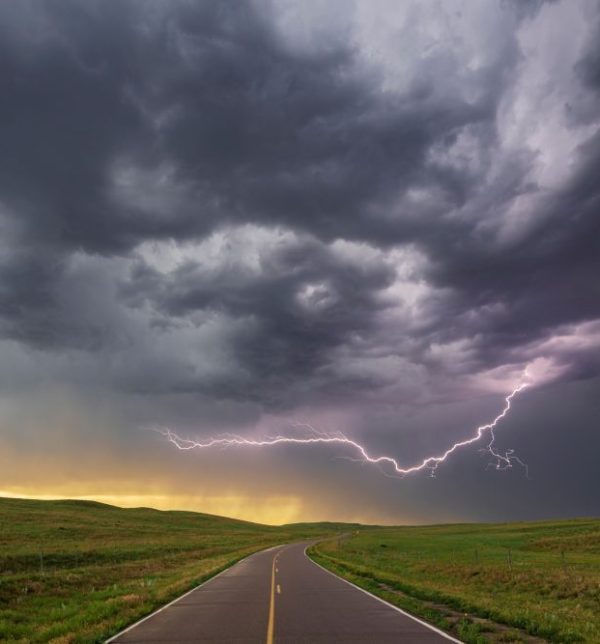 Lightening on the Prairie